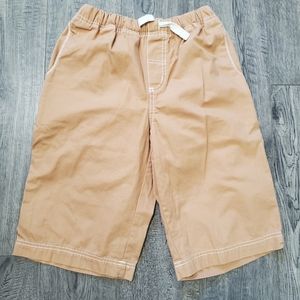 Hanna Andersson Khaki Boys Long Shorts. Size 150